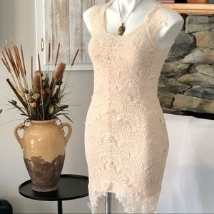 Beautiful Intimately Free People Peekaboo Lace Slip Dress
